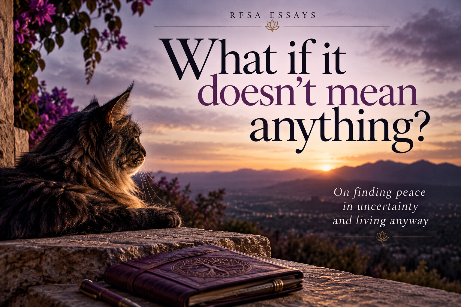 What if it doesn’t mean anything?
